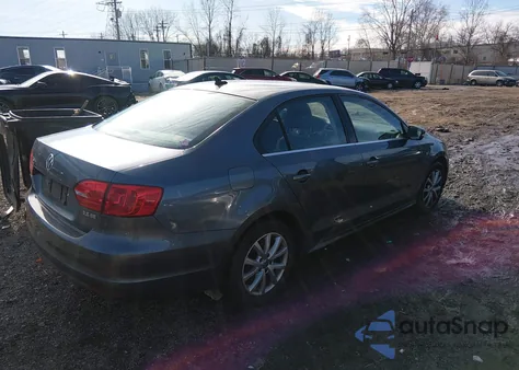 2013 Volkswagen Jetta Se из США, поврежденный, VIN 3VWDP7AJ6DM350276